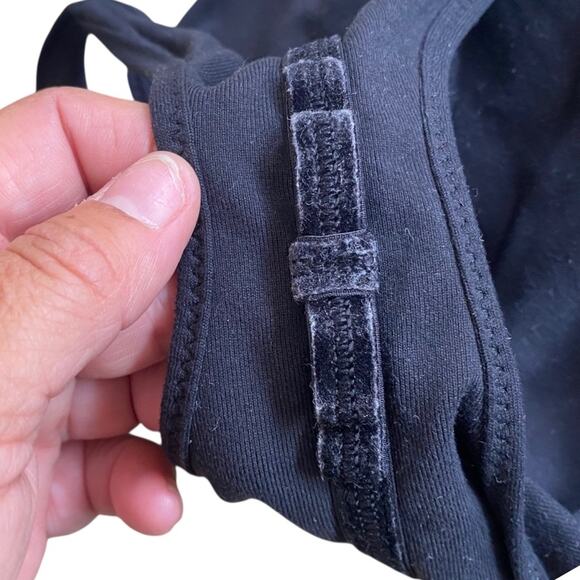 Lululemon Cool Racerback Black Limited Edition Bow Size 6 - Picture 7 of 11